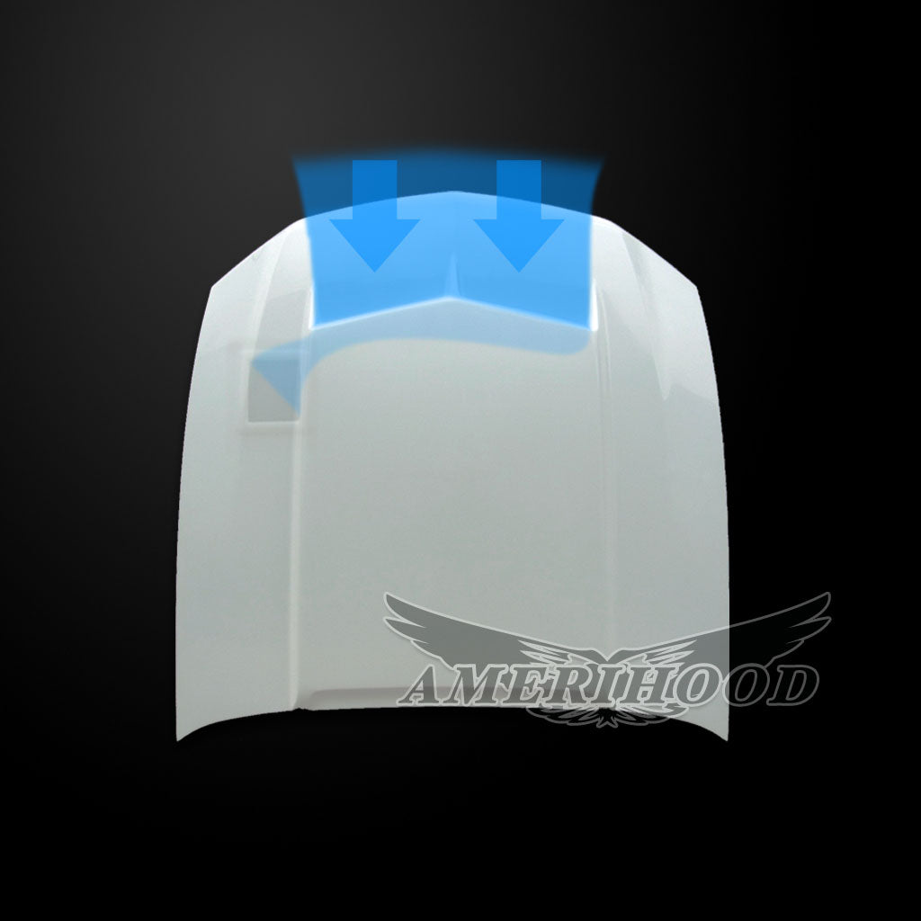 Ford Mustang 2010-2012 Type-C Style Functional Ram Air Hood